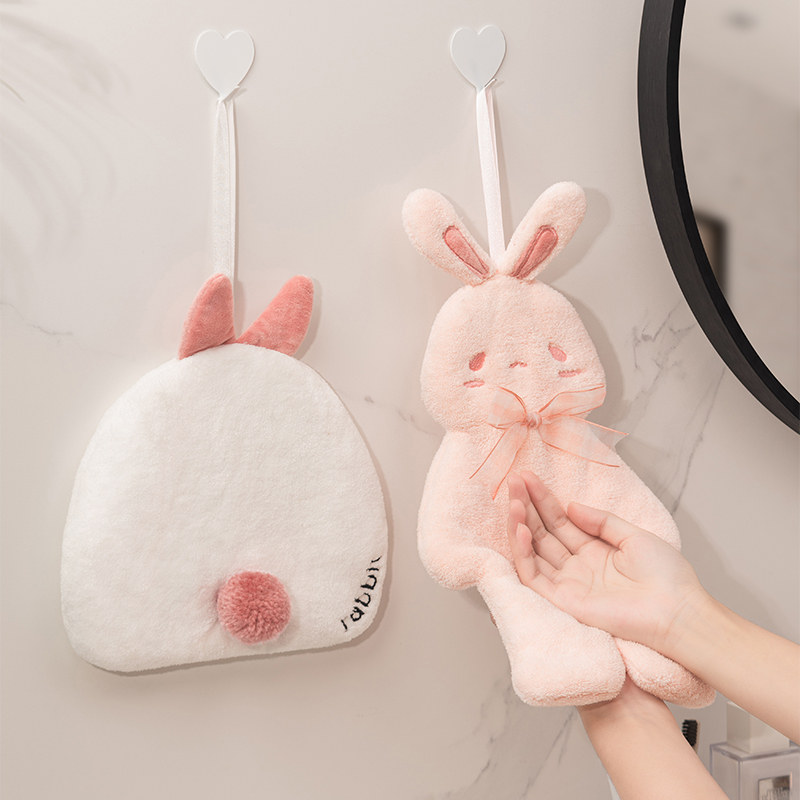 可挂式可爱家用厨房吸水擦手巾