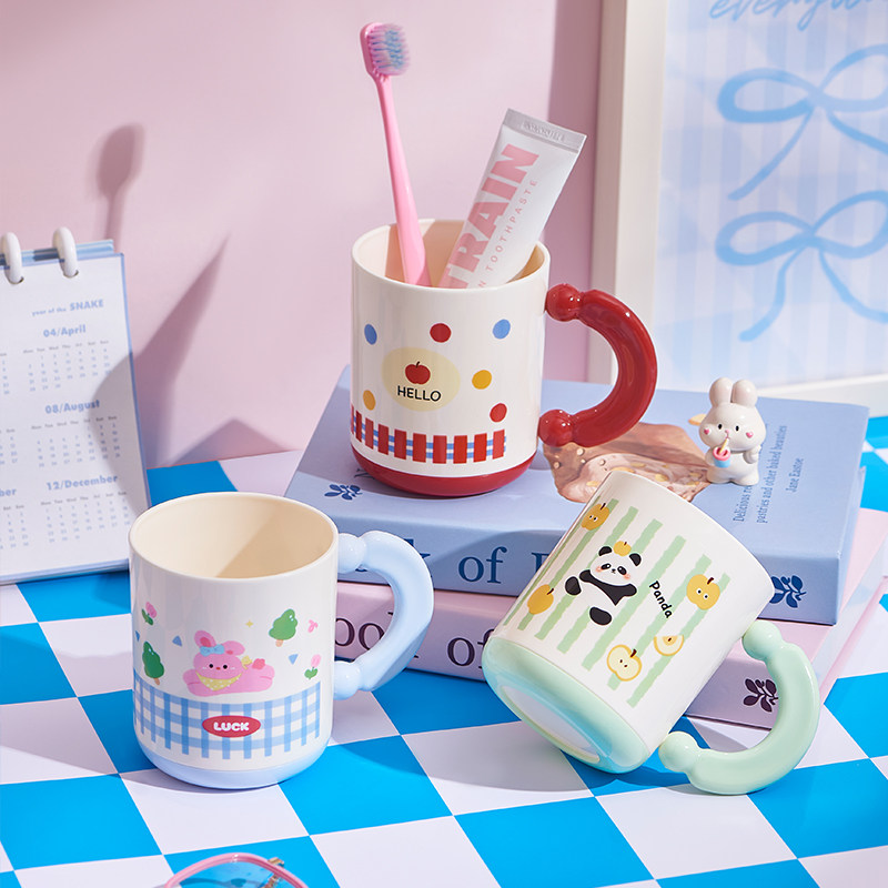 多巴胺漱口杯2025新款漱口杯子高颜值牙缸家用情侣刷牙杯洗漱杯,家庭/个人清洁工具,洗漱杯,淘宝优惠券,粉丝福利购,淘宝优惠卷