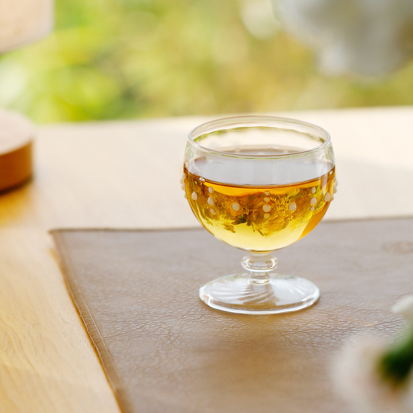 高硼硅玻璃透明主人茶杯