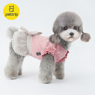 春秋季 宠物裙子小狗裙子狗狗衣服宠物衣服泰迪博美贵宾衣服