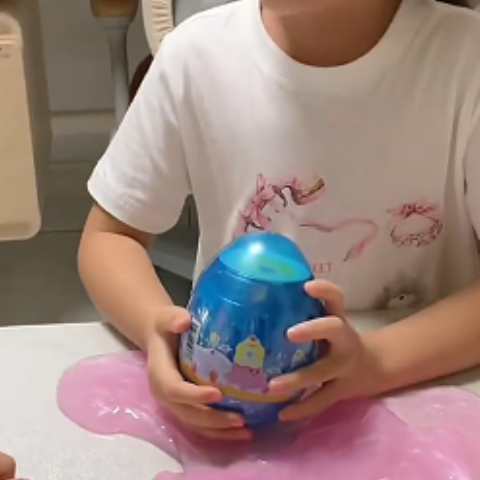 银河大彩蛋儿童解压史莱姆假水