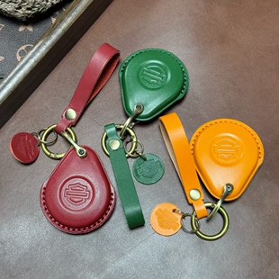 哈雷摩托车钥匙套街霸哈雷X48XL883/1200滑翔肥仔遥控钥匙包真皮