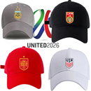 2026世界杯巴西德国西班牙法国荷兰足球迷遮阳棒球帽子周边国家队