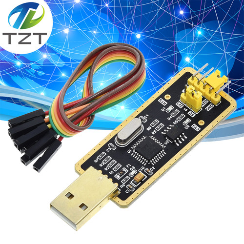 FT232模块USB转串口USB转TTL 升级下载/刷机板 FT232BL/RL土豪金