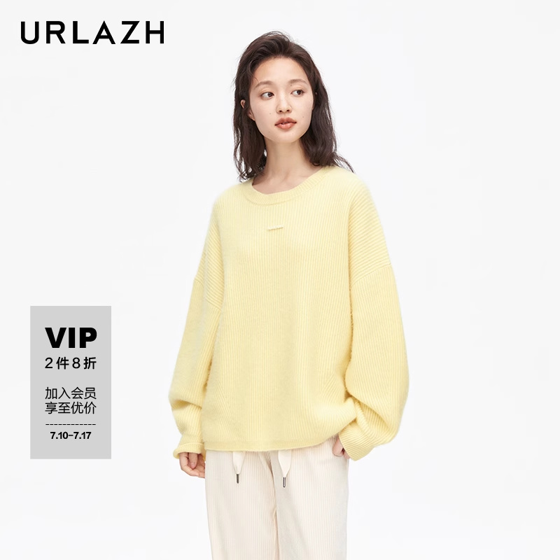 urlazh/有兰糯米黄羊绒毛衣