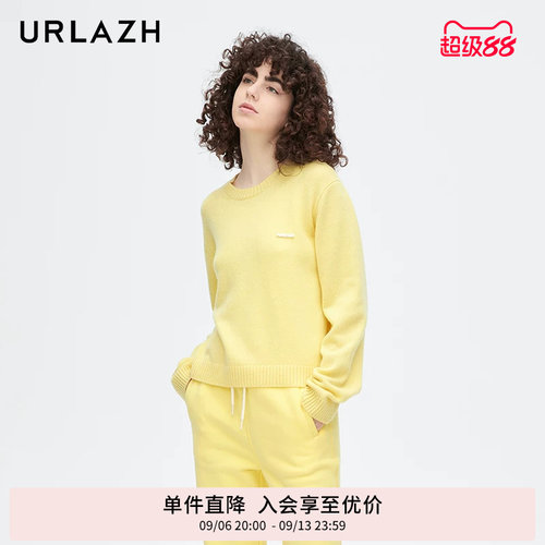 urlazh/有兰柔和色彩毛衣