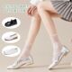 透气袜子女夏季 薄款 无骨防臭防滑不掉跟船袜多巴胺百搭日系短筒袜