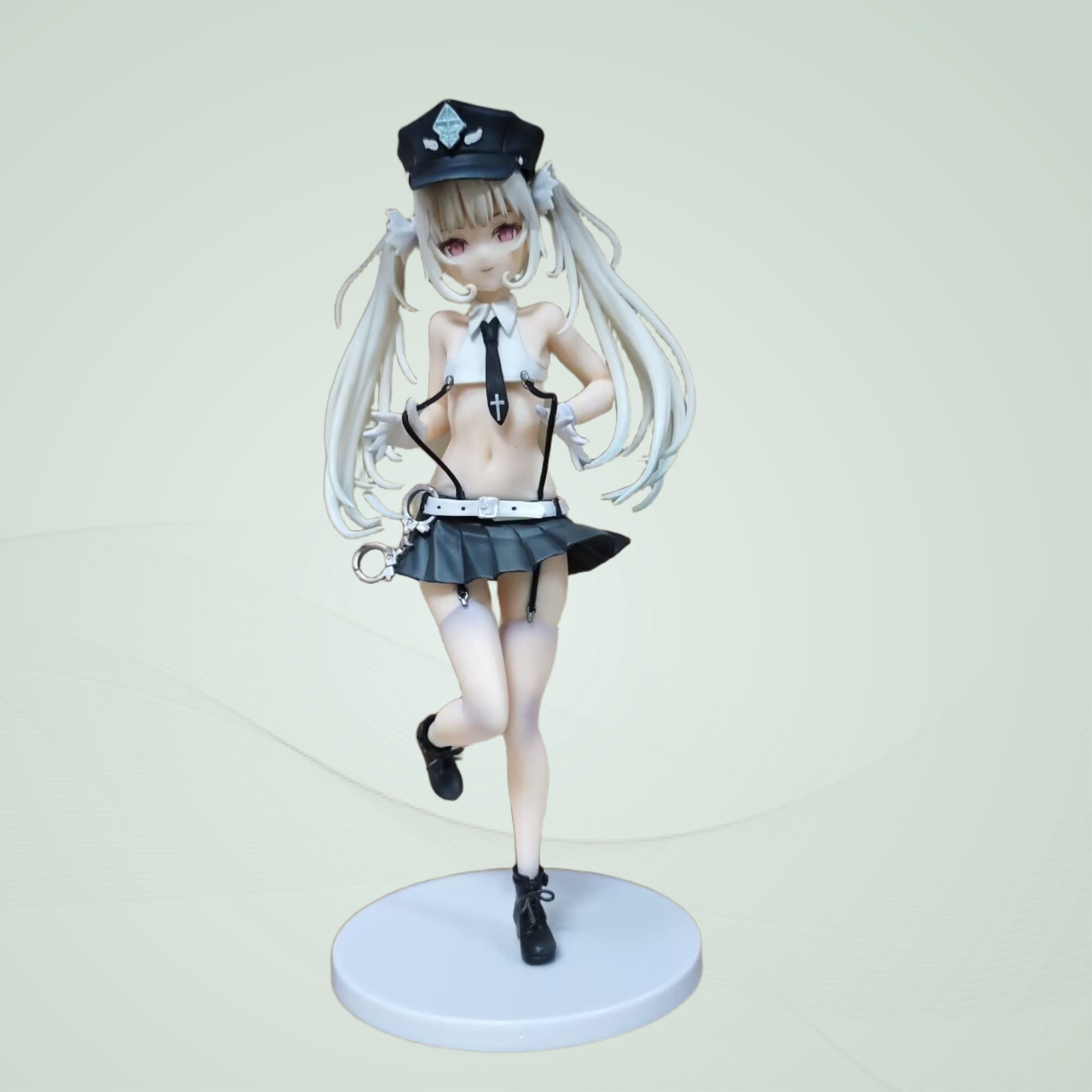 美少女原画二次元手办摆件 天使JC艾尔制服站姿动漫手办模型