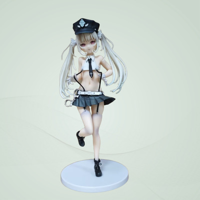 美少女原画二次元手办摆件 天使JC艾尔制服站姿动漫手办模型