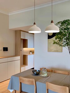 餐厅吊灯日式餐桌饭厅吧台茶室灯简约现代店铺商用创意民宿小吊灯