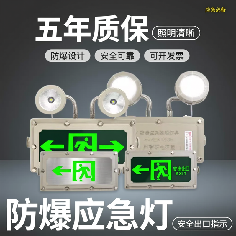 国标防爆应急灯口疏散指示灯36V