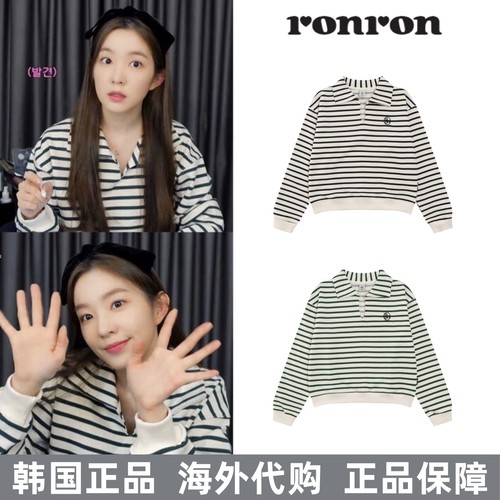 韩国正品ronron卫衣裴珠泫同款