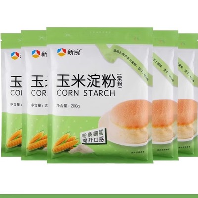 新良玉米淀粉食用家用生粉勾芡粟粉蛋糕雪媚娘专用烘焙材料200g