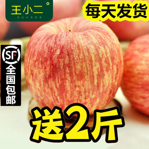 王小二山东红富士包邮烟台苹果