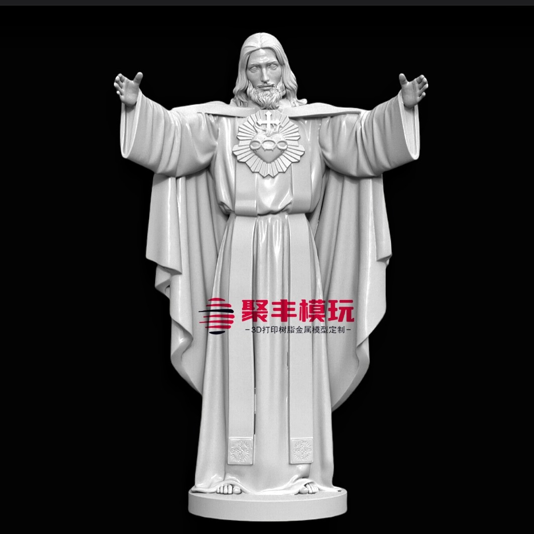 西方人物雕塑STL文件3D模型打印三维机雕CNC电脑雕刻图纸STL文件
