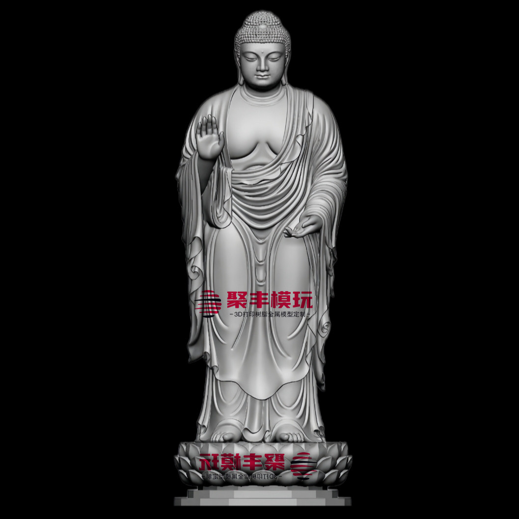 如来佛祖3D图纸STL数据菩萨佛像三维立体图圆雕图文件