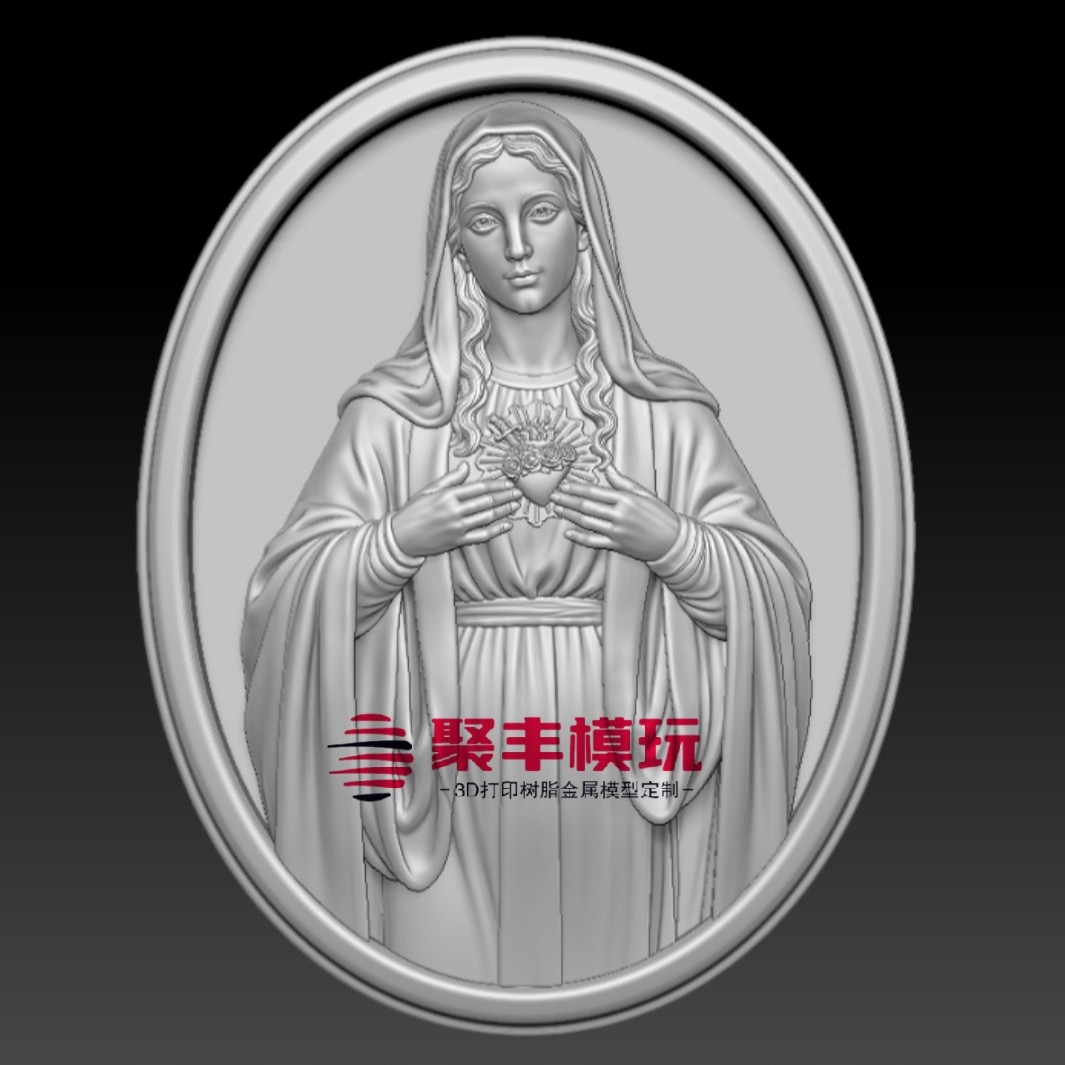 西方人物STL文件3D图纸模型首饰三维立体图STL数据机雕打印