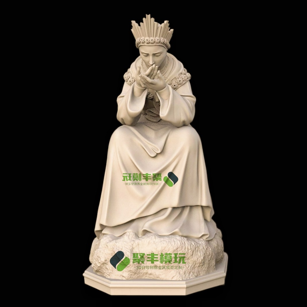 西方人物STL文件3D模型欧式雕塑三维图纸STL数据机雕打印聚丰模玩