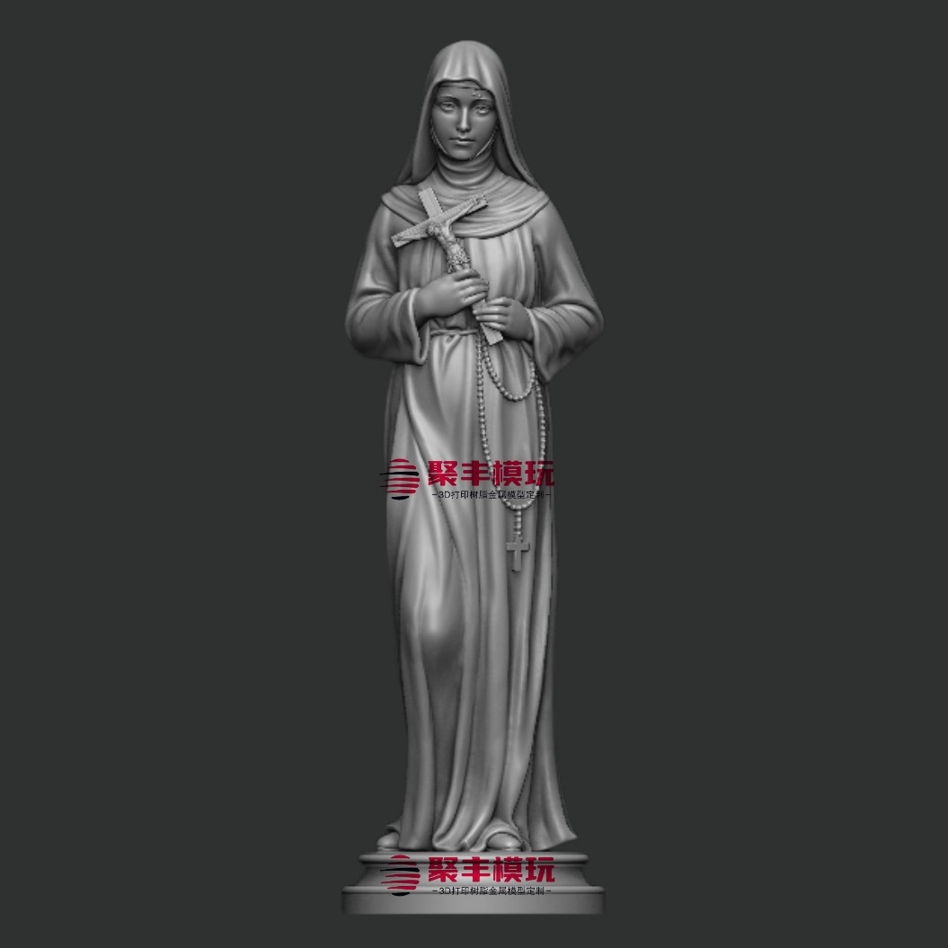 西方人物雕塑STL文件3D模型圆雕三维立体STL图纸CNC STL FILE