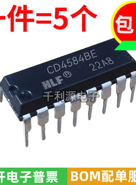 全新原装 CD4584BE CD4584 直插DIP-16 六角施密特触发器ic芯片