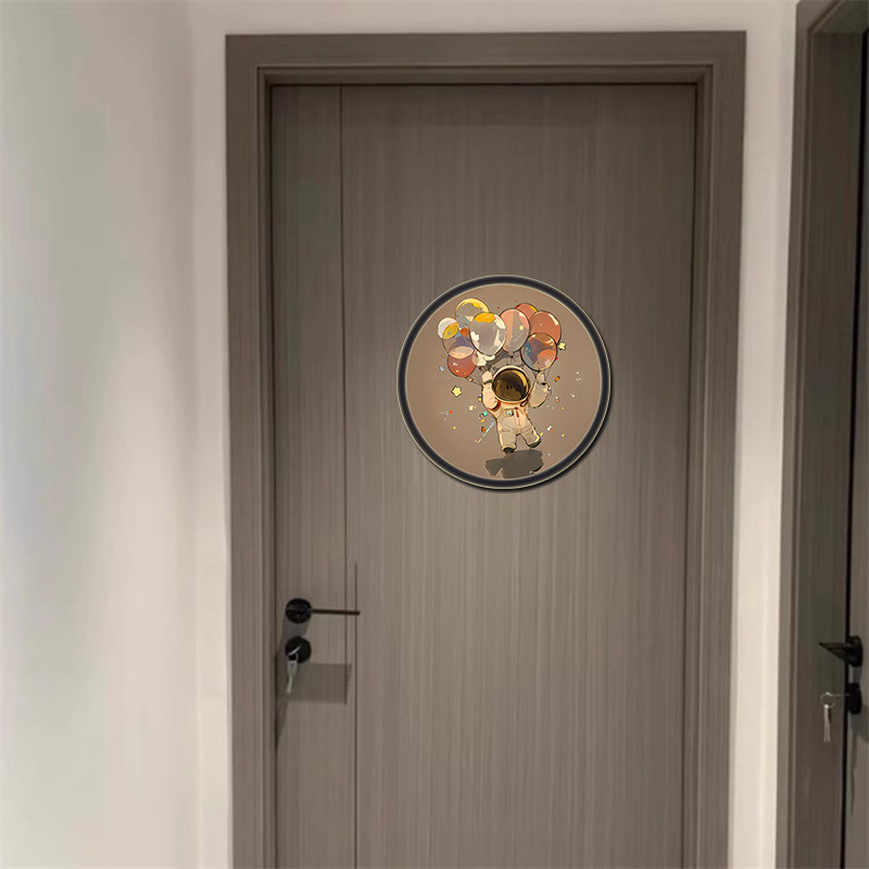 亚克力立体网红墙贴补洞遮丑卧室门破损孔洞装饰遮挡修补自粘贴画,家居饰品,软装墙贴,淘宝优惠券,粉丝福利购,淘宝优惠卷