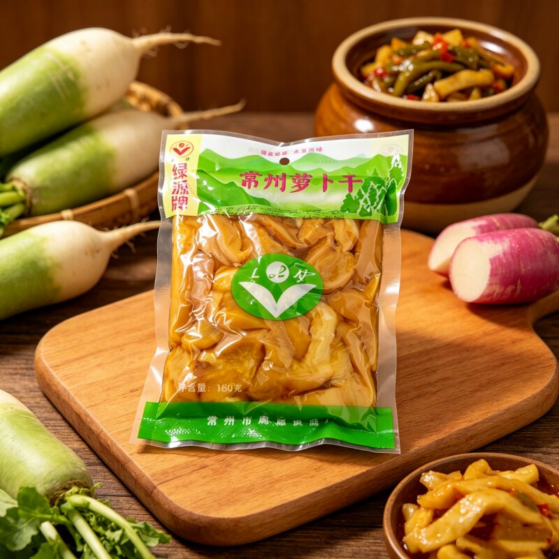 绿源牌常州萝卜干五香味
