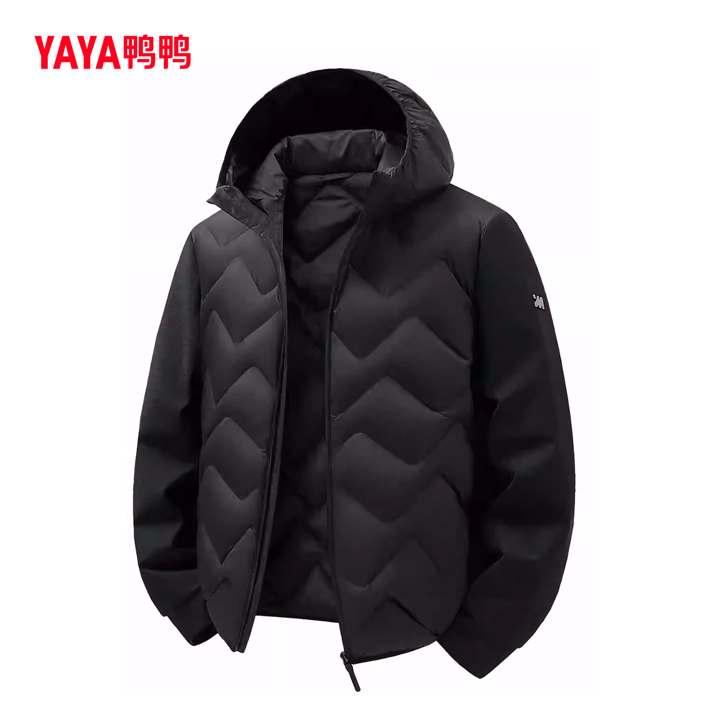 时尚百搭连帽轻薄保暖羽绒外套