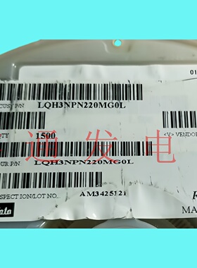 LQH3NPN220MG0L/FIXED IND 22UH 430MA 1.1 OHM SMD-1212(3030)