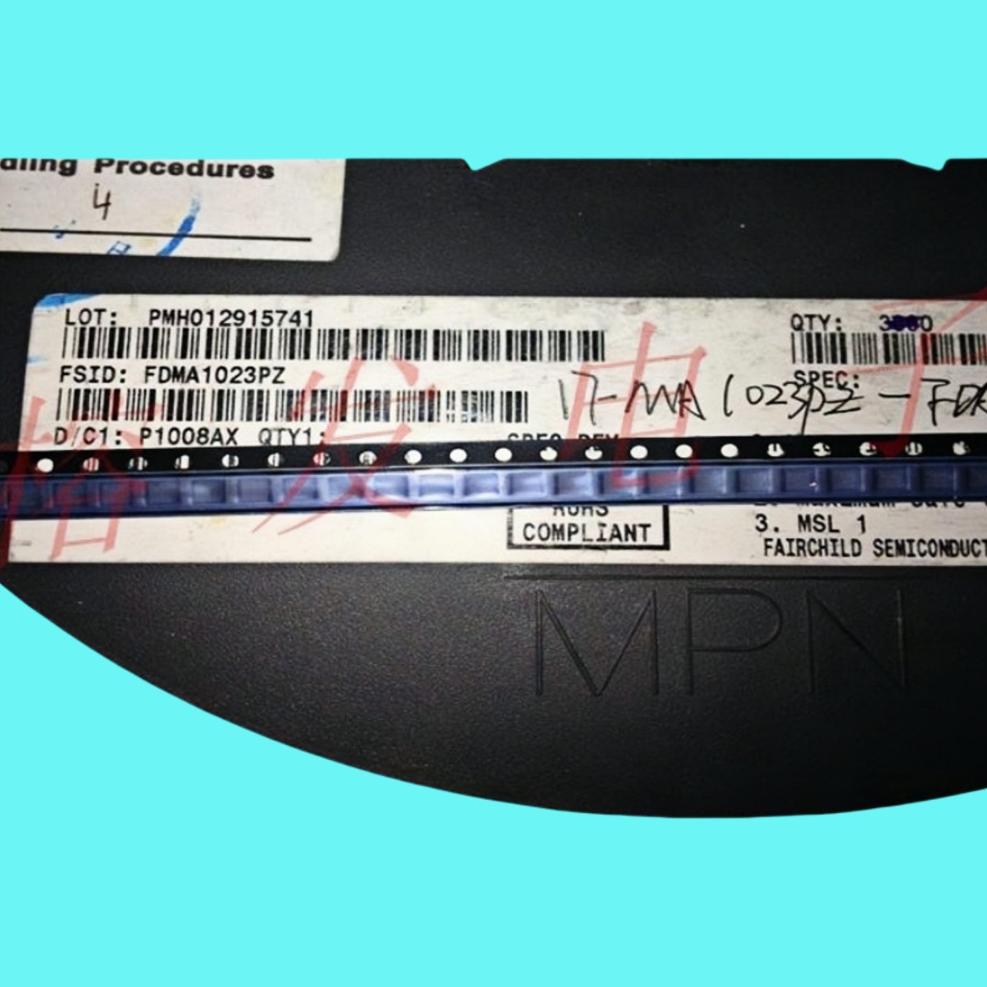 FDMA1023PZ场效应2P20V丝印023