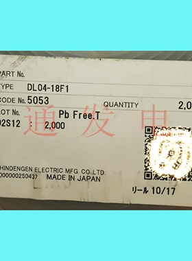 DL04-18F1-5053/TVS, 400W, 18V, 双向/DO-214AC/丝印:D1