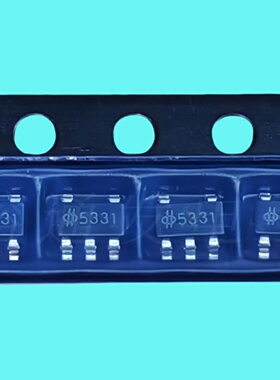 HT7533-1/低功耗LDO稳压器IC3.3V 100mA/SOT23-5丝印5331