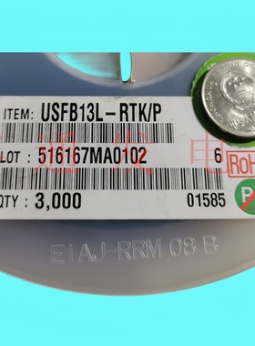 USFB13L-RTK/P(10个)SCHOTTKY1A 30V/USF/SOD323丝印:BB