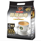 袋 马来西亚进口南洋咖啡益昌老街速溶咖啡粉特浓40条装 800g 1袋