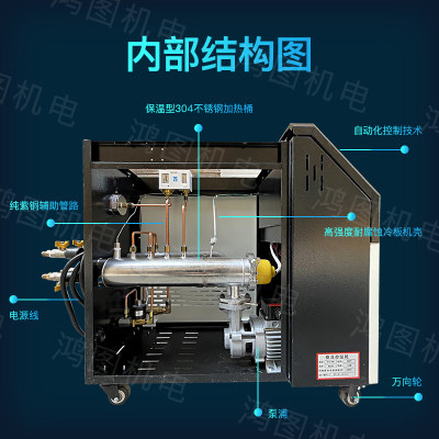 定制模温机模具智能恒机温69KW12瓦油温机水温机千辅机注塑机温控