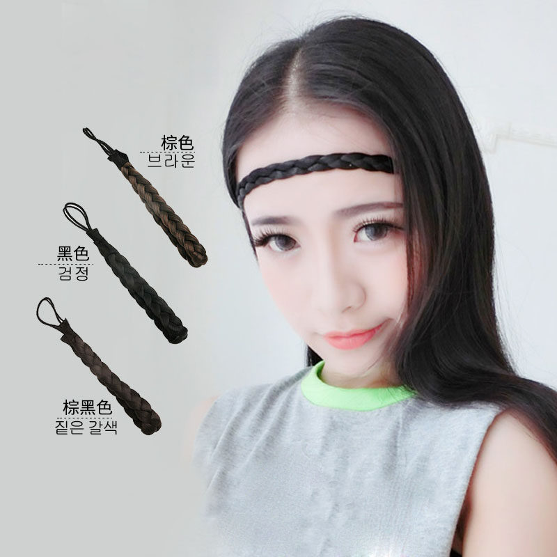 Wig Braid Hair band the republic of korea quality goods Headdress Head hoop Hairdressing Elastic force Japan and South Korea Tousheng Hair rope Korean Edition Flaxen Hair Jewelryin the Accessories/Fashion Jewelry, Hair Accessories  category - from Buy2taobao.com to provide professional Taobao agent buy service