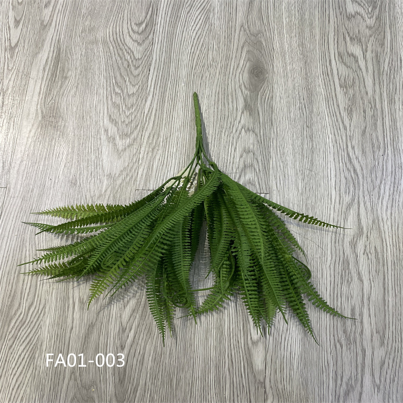 仿真波斯草蕨草吊兰叶蝴蝶兰长叶花艺婚庆礼堂装饰假绿植插花装饰