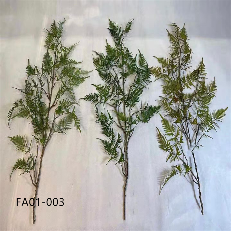 仿真蕨类植物波斯叶蕨叶大枝绿叶装饰用品室内外仿真植物装饰树木