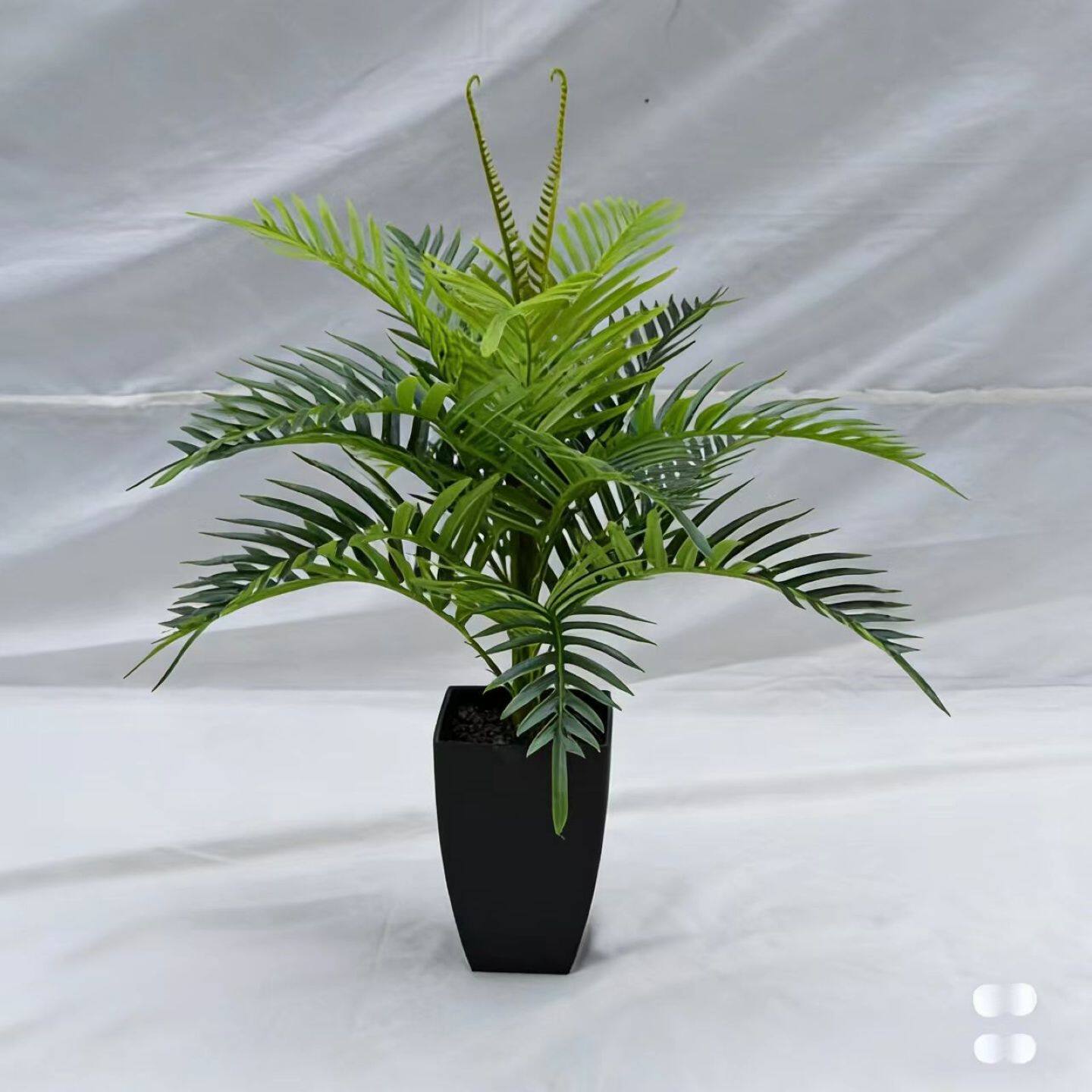 仿真连心葵大型落地盆栽北欧风客厅房间仿生蕨类绿植装饰造景摆件