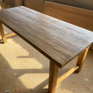 老榆木板整张旧门板复古桌子吧台板原木实木茶桌风化木板材料定制