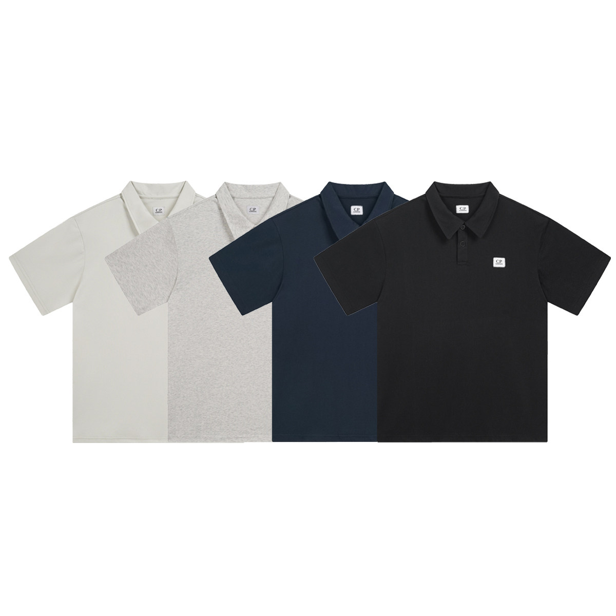 CP新款欧美潮牌LOGO刺绣Polo衫
