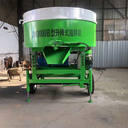 JW1000立方小型柴油混凝土平口搅拌机 水泥砂浆混凝土圆通搅拌机