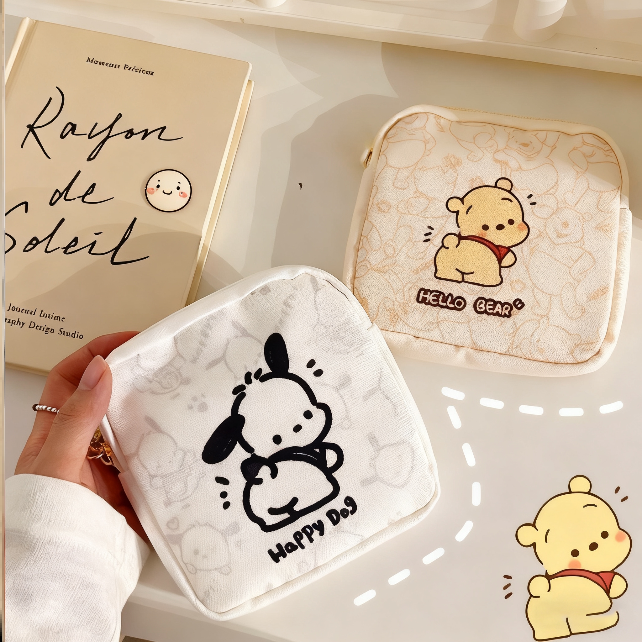 卫生巾收纳包小型初中生小学生便携女士姨妈巾随身携带精致小包包