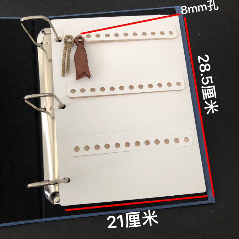 十字绣穿线板纱线绳带绕线板36孔位1800色毛线色卡空白超高色板本