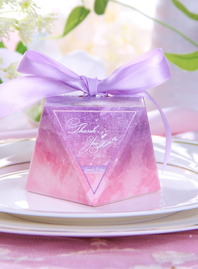 vini honey2026新款喜糖盒结婚喜糖盒子创意浪漫韩式糖果礼盒纸盒