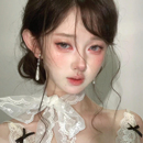 法式 宫廷复古港风赫本风耳坠耳钉高级感水滴流苏珍珠耳环耳夹耳饰