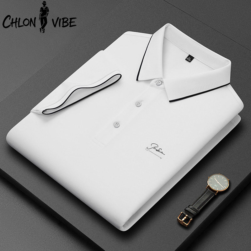 CHLONVIBE高尔夫短袖翻领POLO衫