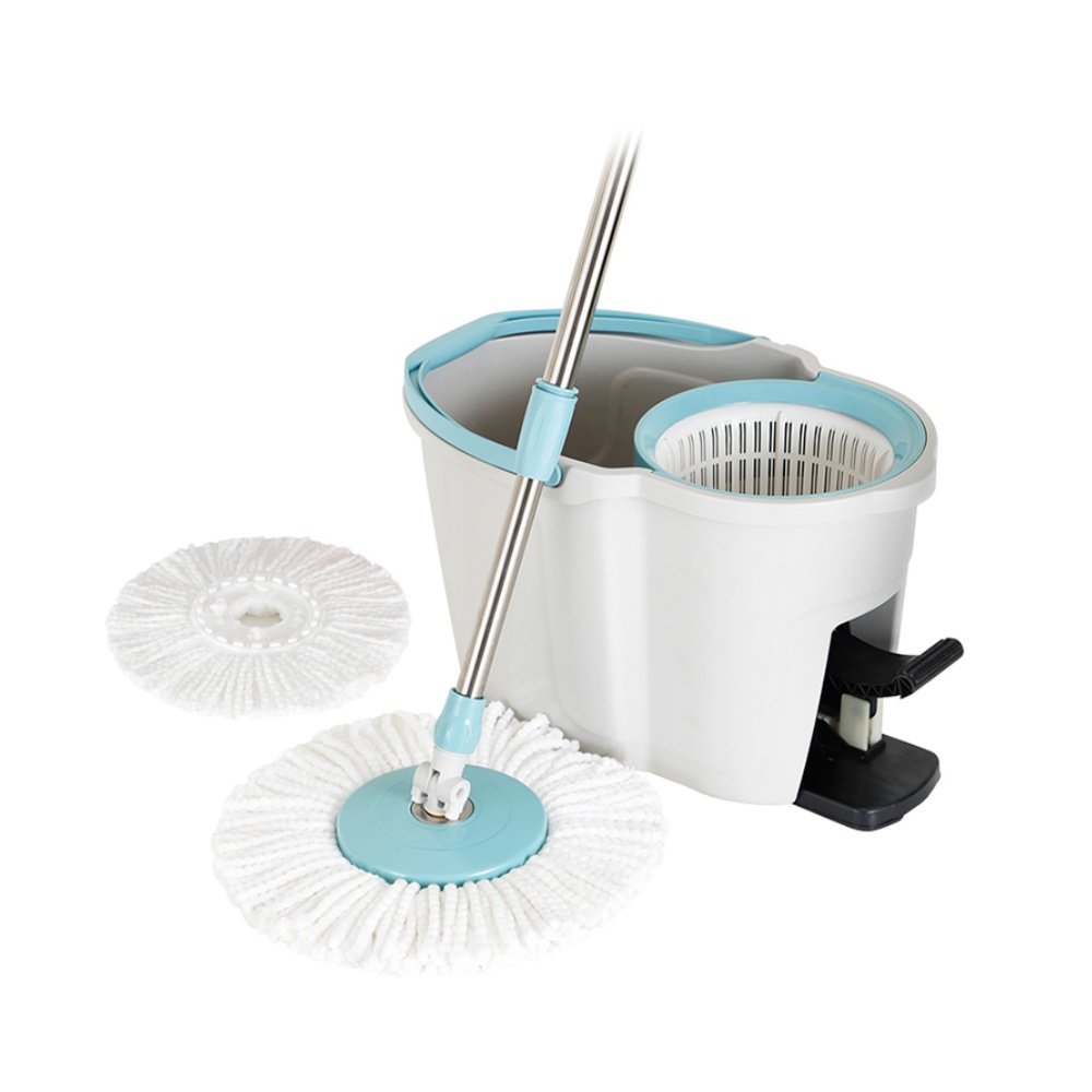 美丽雅旋转拖把免手洗自动脱水拖把桶家用卫生间一拖即净地拖旋转