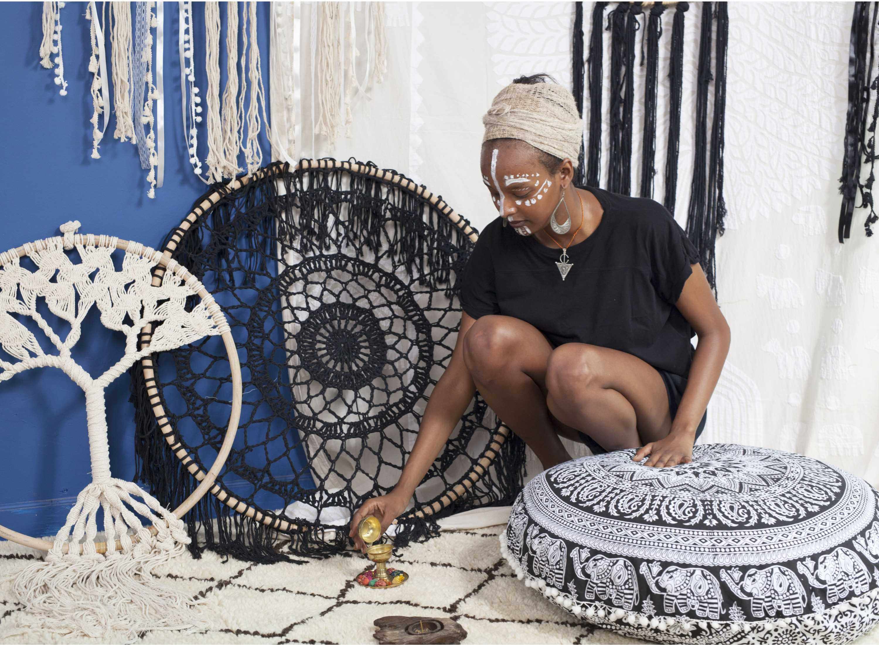 mandala floor cushions印度曼达拉地垫民宿坐垫打坐瑜伽垫蒲团垫