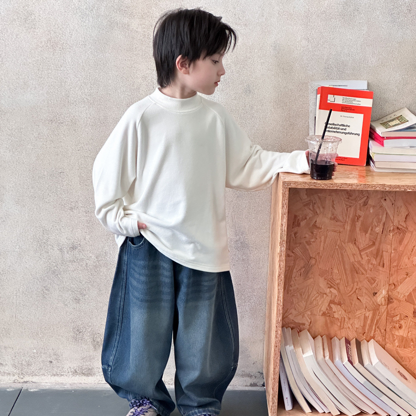 男童加绒打底衫2025冬季童装中大童韩版新品儿童加厚长袖T恤冬装5,童装/婴儿装/亲子装,T恤,淘宝优惠券,粉丝福利购,淘宝优惠卷