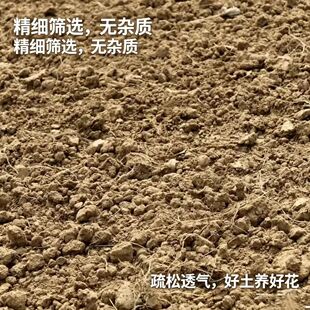 优质田园土种菜养花营养土无菌无虫黑土黄土熟土草木灰天然无污染